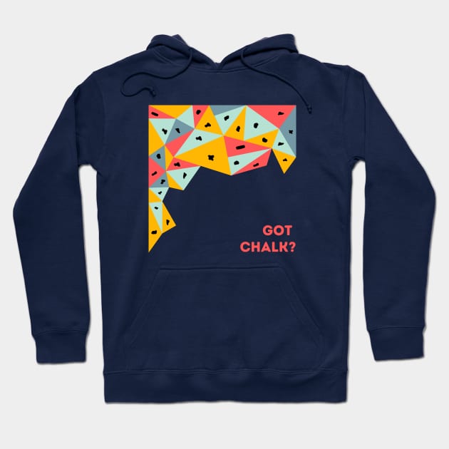 Got Chalk? Bouldering Red Hoodie by High Altitude